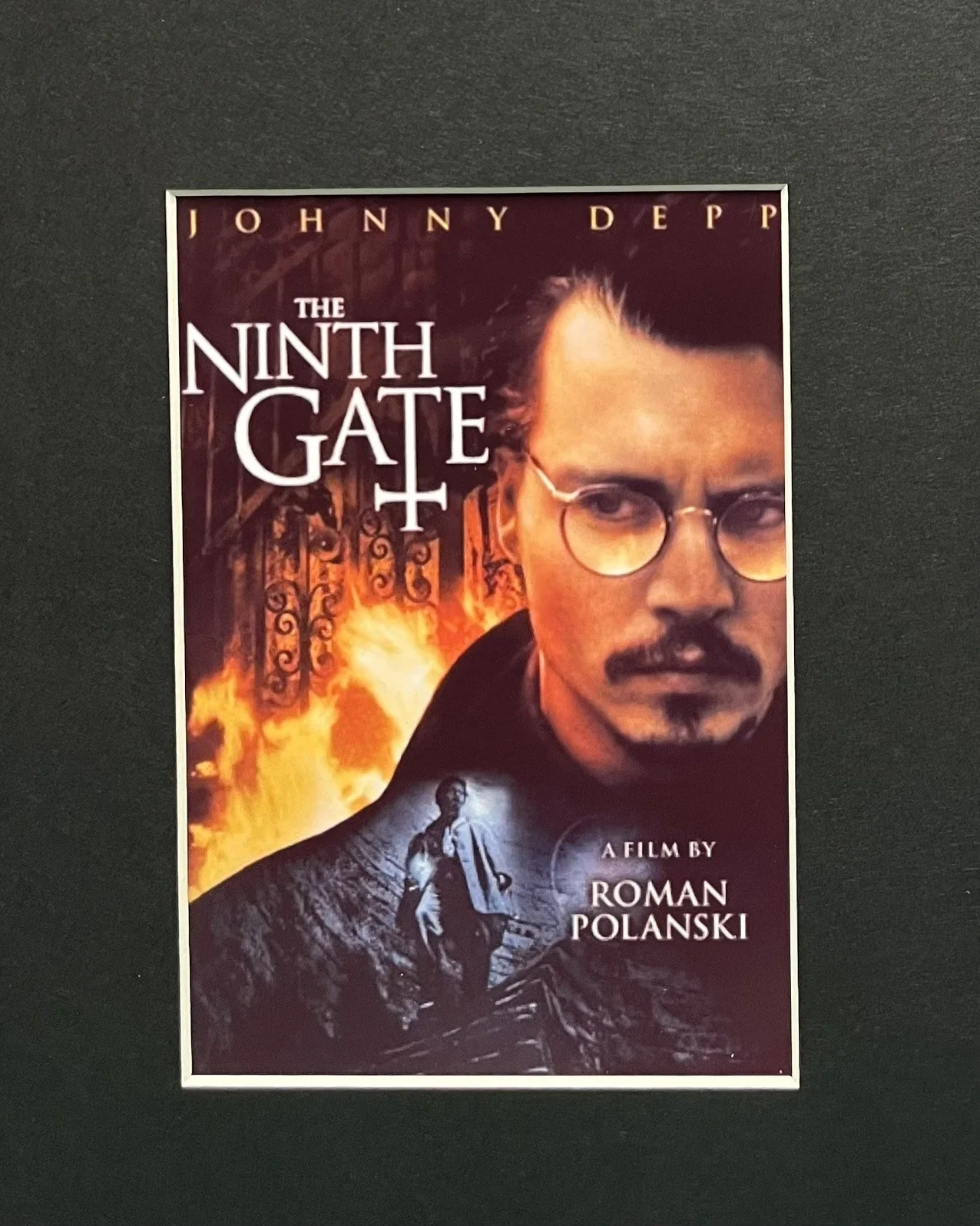 THE NINTH GATE. Johnny Depp. . 35mm Film Cell Mounted Display, image 3