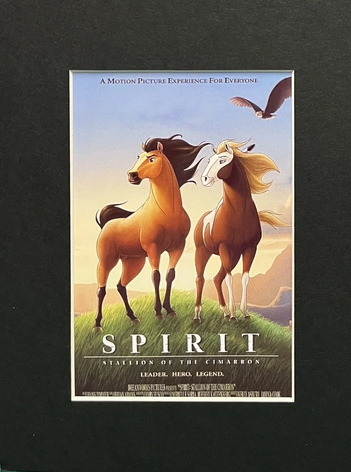SPIRIT Stallion of Cimarron. 35mm Film Cell Mounted Display, image 3