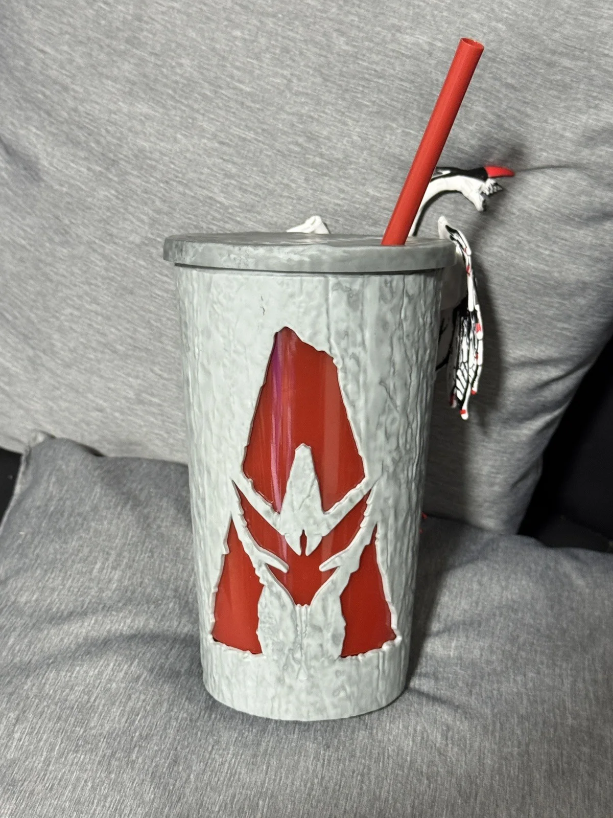 Odeon Cinema Exclusive Avatar 3: Fire & Ash Banshee Red Light Up Collectors Cup, image 2