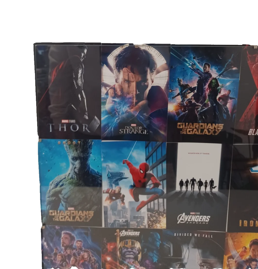 Marvel Cinematic Universe Collage Poster - Framed - Used - Good E21 BR648, image 3
