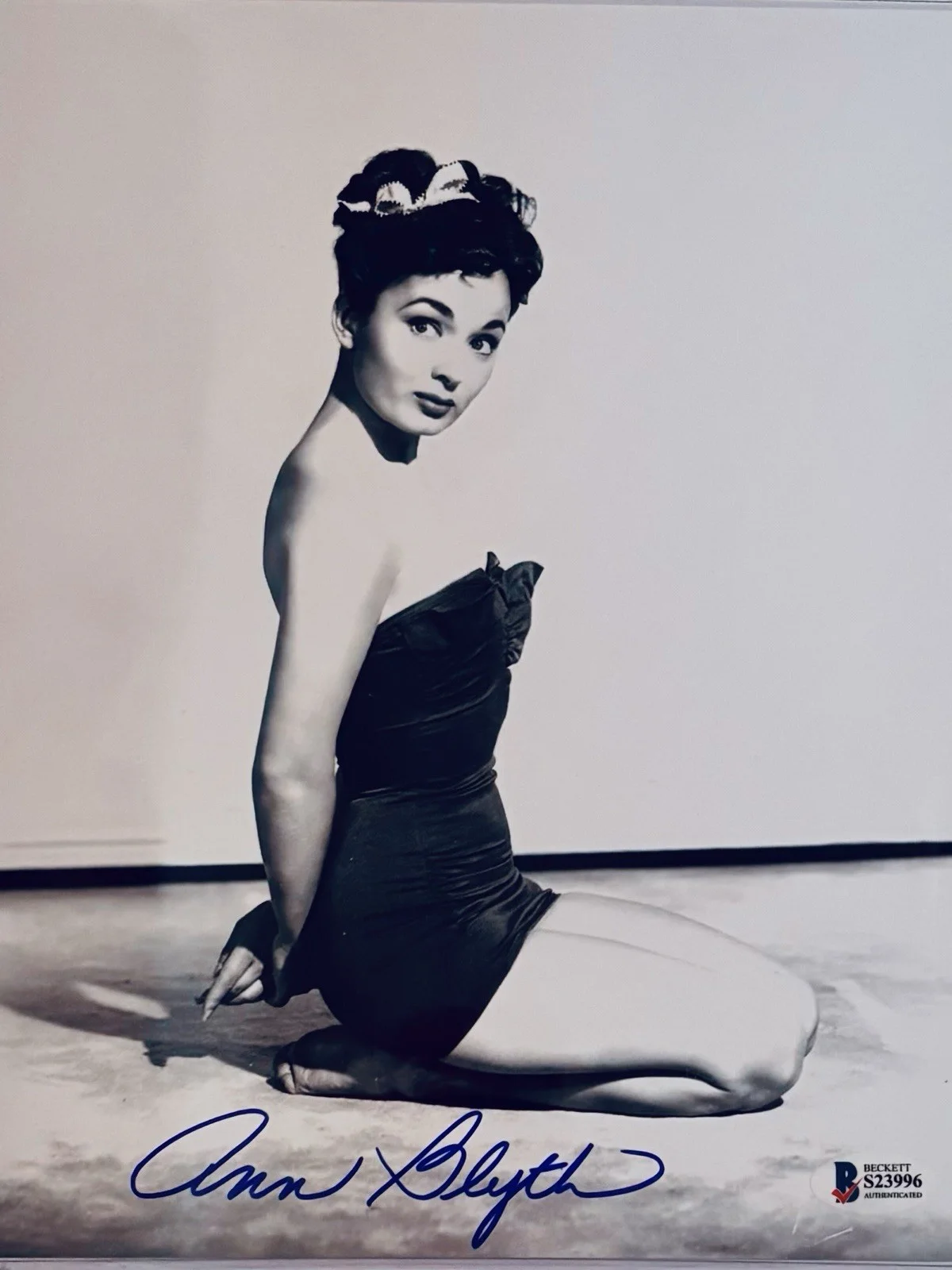 Ann Blyth Signed 8x10 Beckett, image 2