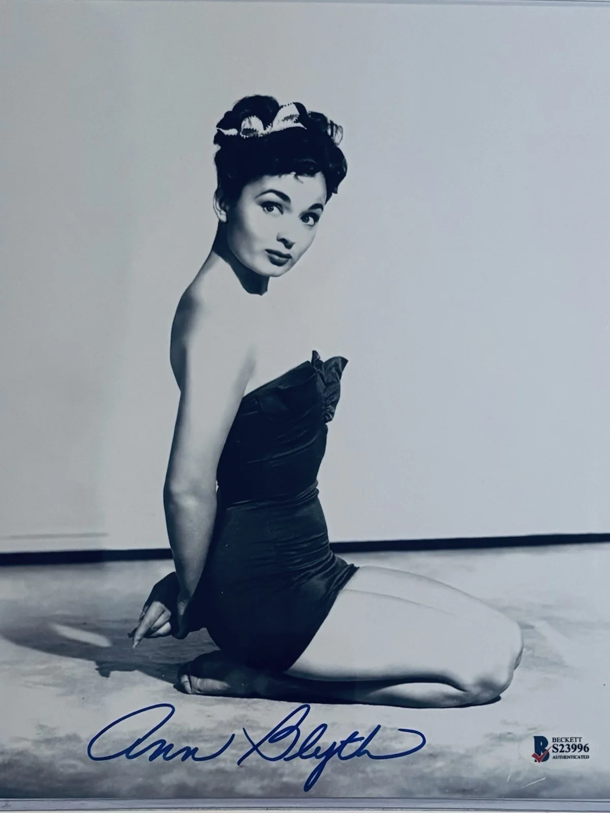 Ann Blyth Signed 8x10 Beckett, image 3