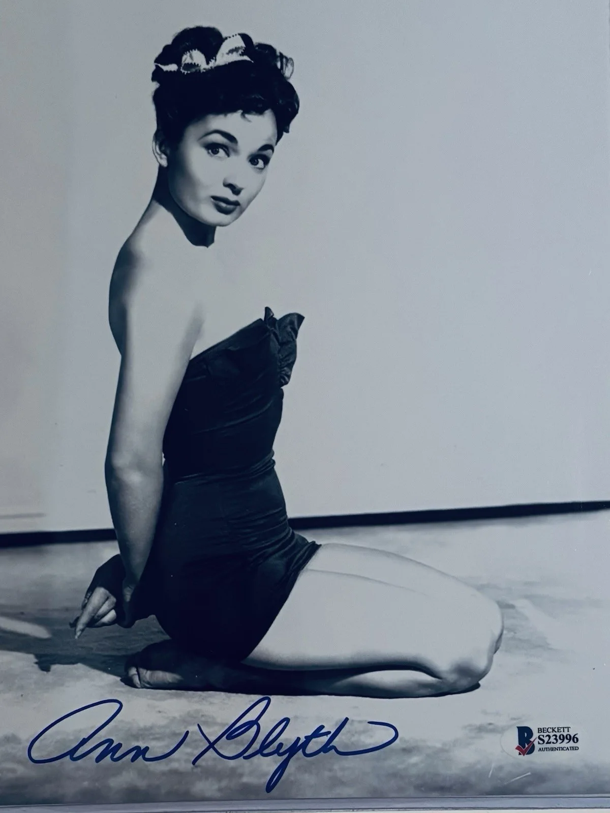 Ann Blyth Signed 8x10 Beckett, image 5