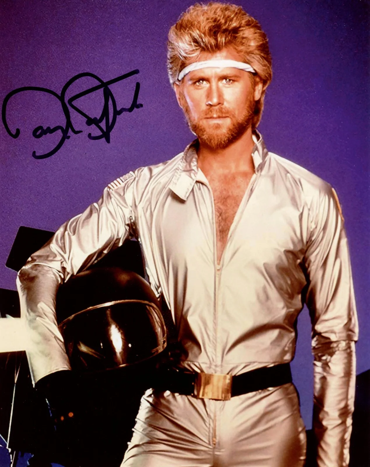 Barry Bostwick — Barry Bostwick Megaforce 8x10 Photo Signed JSA Certified Autograph