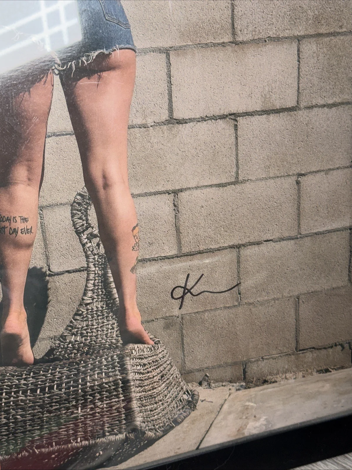 KEHLANI SIGNED 18x24 Poster IT WAS GOOD UNTIL IT WASN’T Authentic & Original, изображение 3