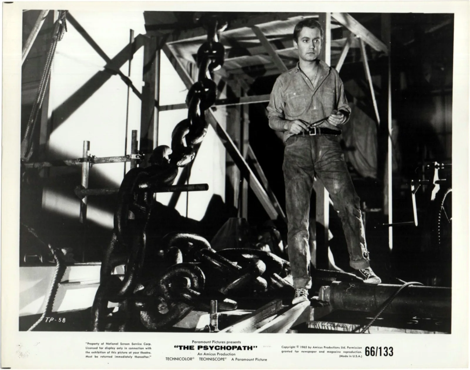 PSYCHOPATH 1966 Patrick Wymark, Thorley Walters, Judy Huxtable 8 10x8 STILLS, изображение 5