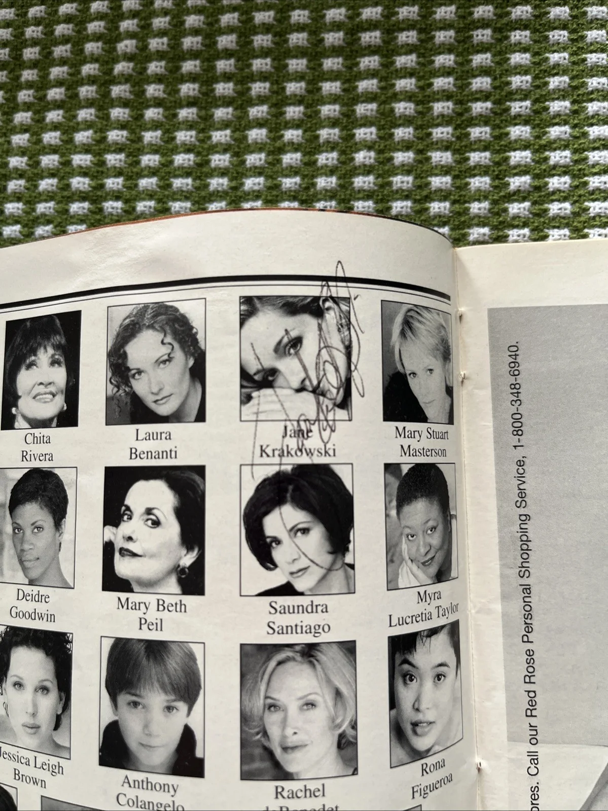 Antonio Banderas — Antonio Banderas & Chita Rivera Autographed nine The Musical Playbill + 2 More !, image 4
