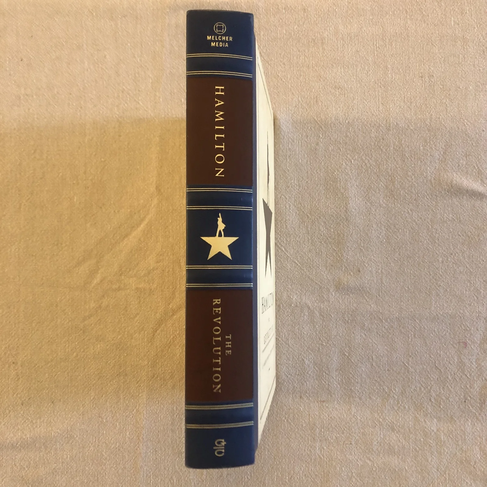 HAMILTON THE REVOLUTION FIRST EDITION 2016 HC LIN-MANUEL MIRANDA, image 4