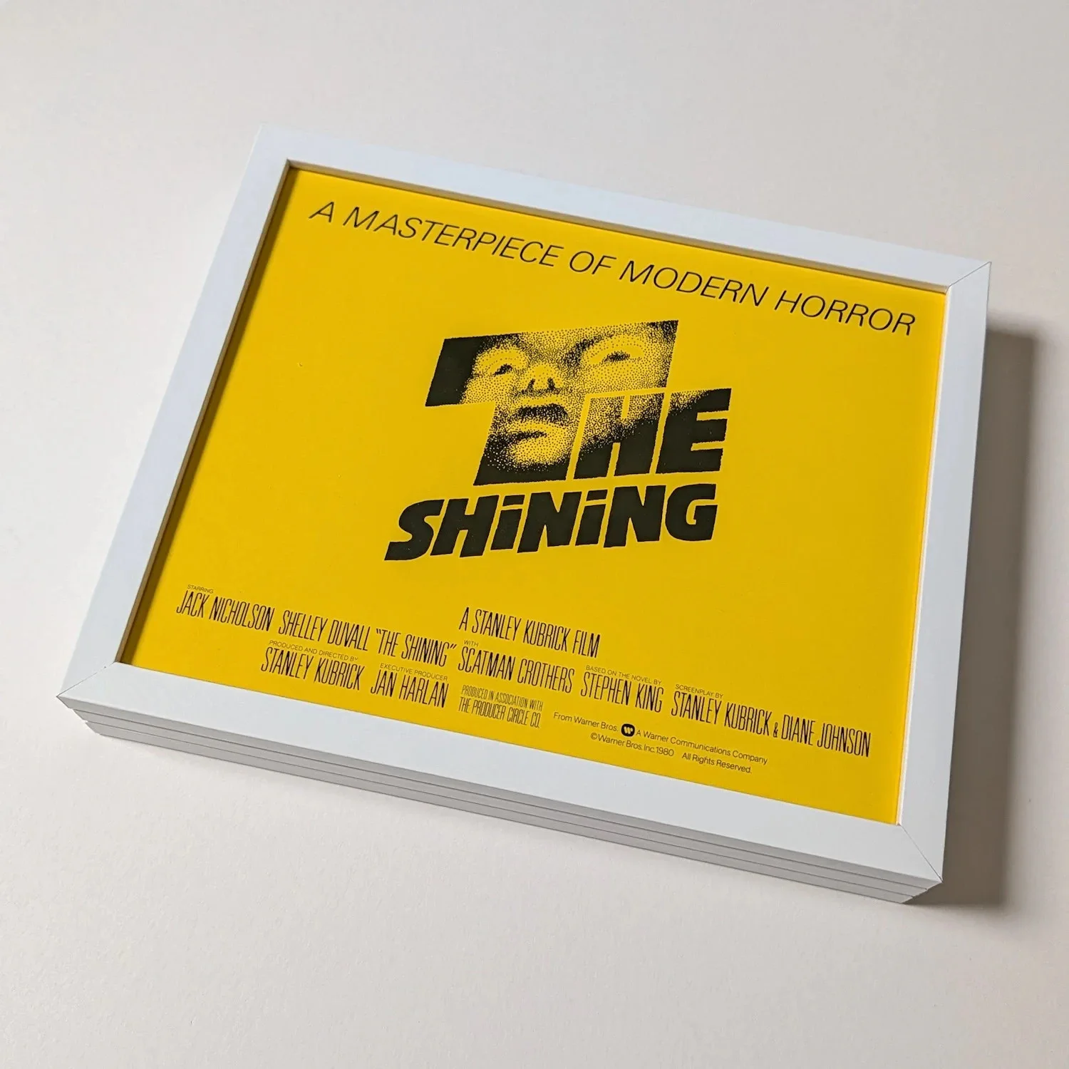 The SHINING (1980) 3x *FRAMED* USA 10" x 8" Cinema Lobby Cards Stanley Kubrick, изображение 4
