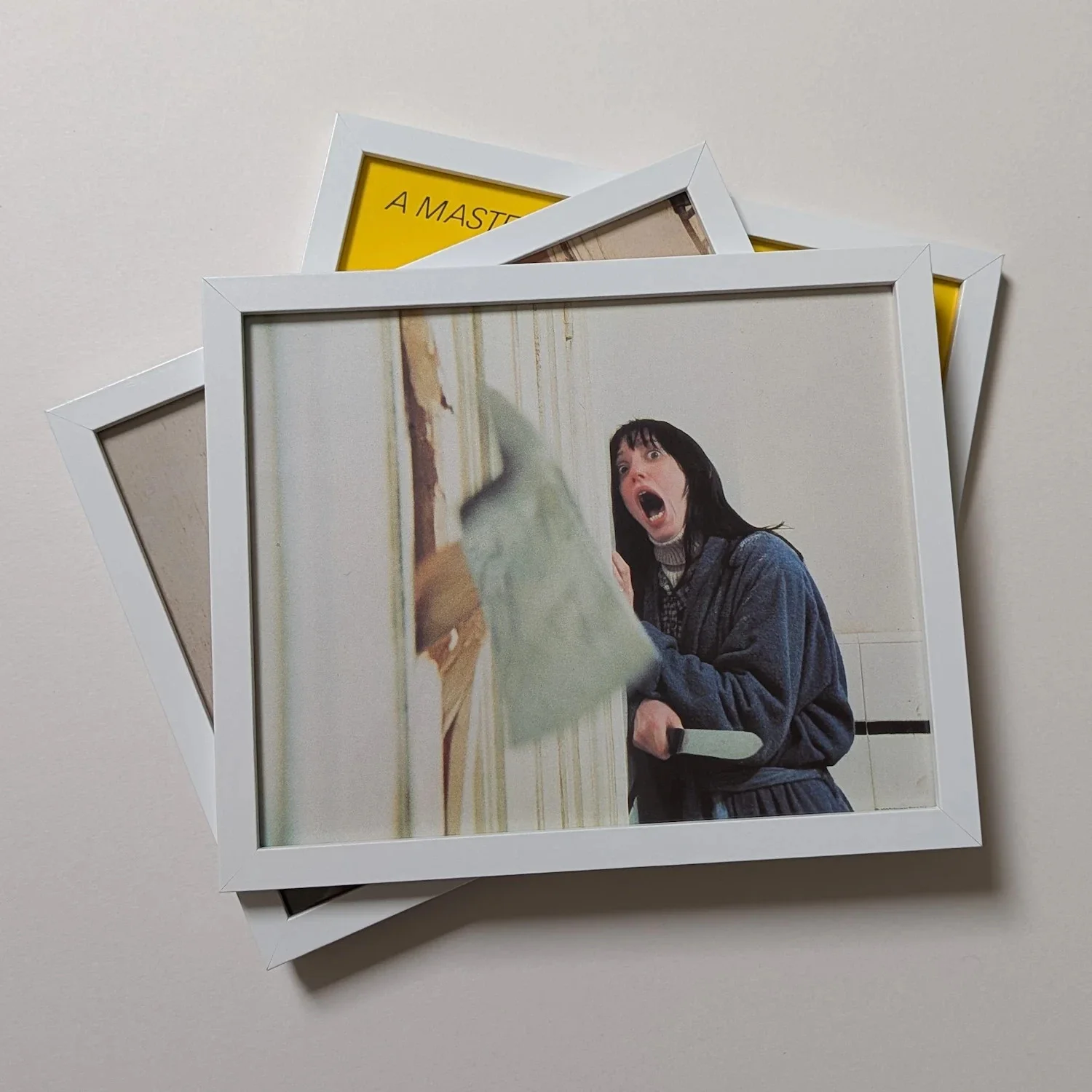 The SHINING (1980) 3x *FRAMED* USA 10" x 8" Cinema Lobby Cards Stanley Kubrick, изображение 5
