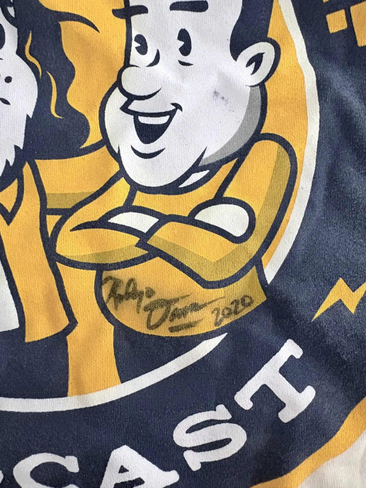 Felipe Esparza — "What's Up Fool?" Podcast Autographed Next Level T-Shirt Mens XL - 2020 - \g, изображение 3