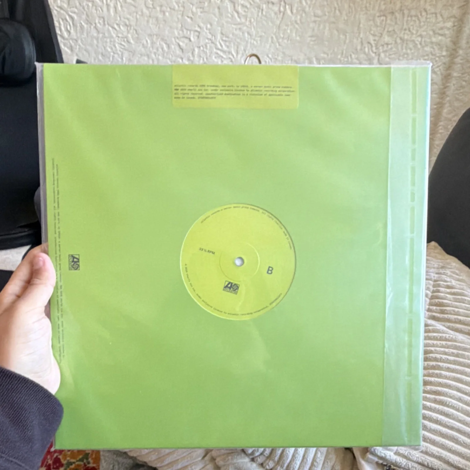 Brat Autographed Black Ice Vinyl, image 2