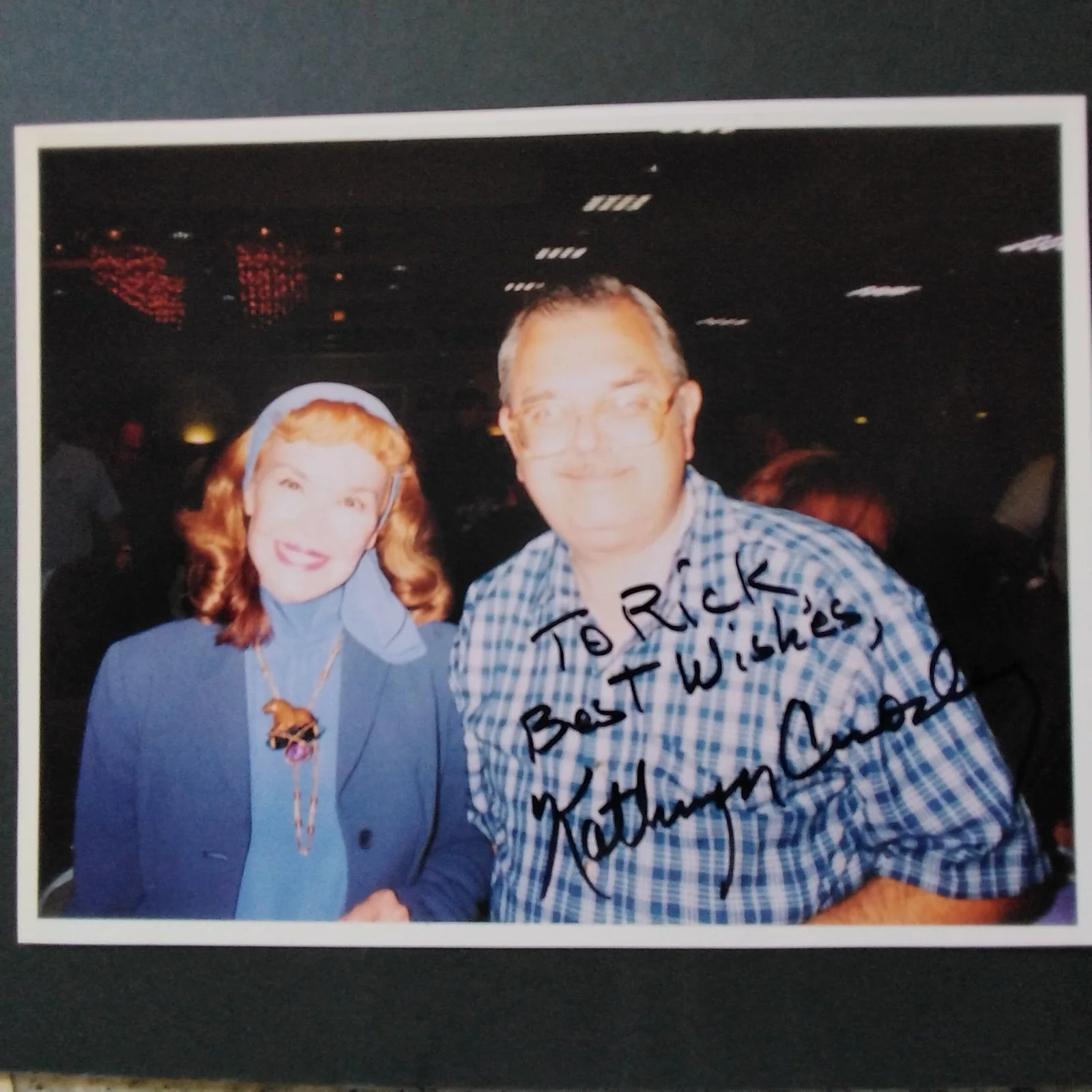 Kathryn Crosby SIGNED Photo Movie TV Actress Rear Window Sinbad Anatomy Murder, изображение 2