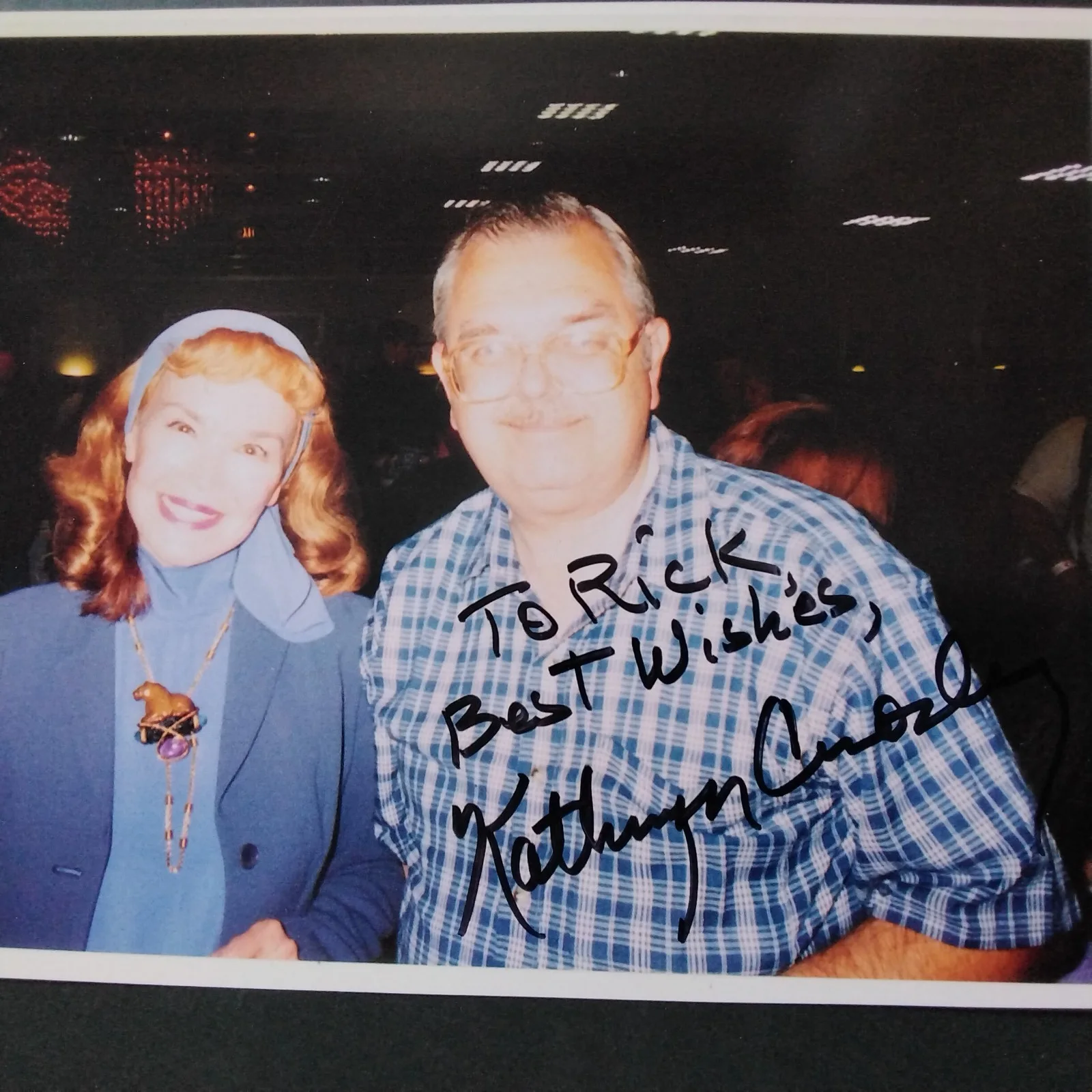 Kathryn Crosby SIGNED Photo Movie TV Actress Rear Window Sinbad Anatomy Murder, изображение 3