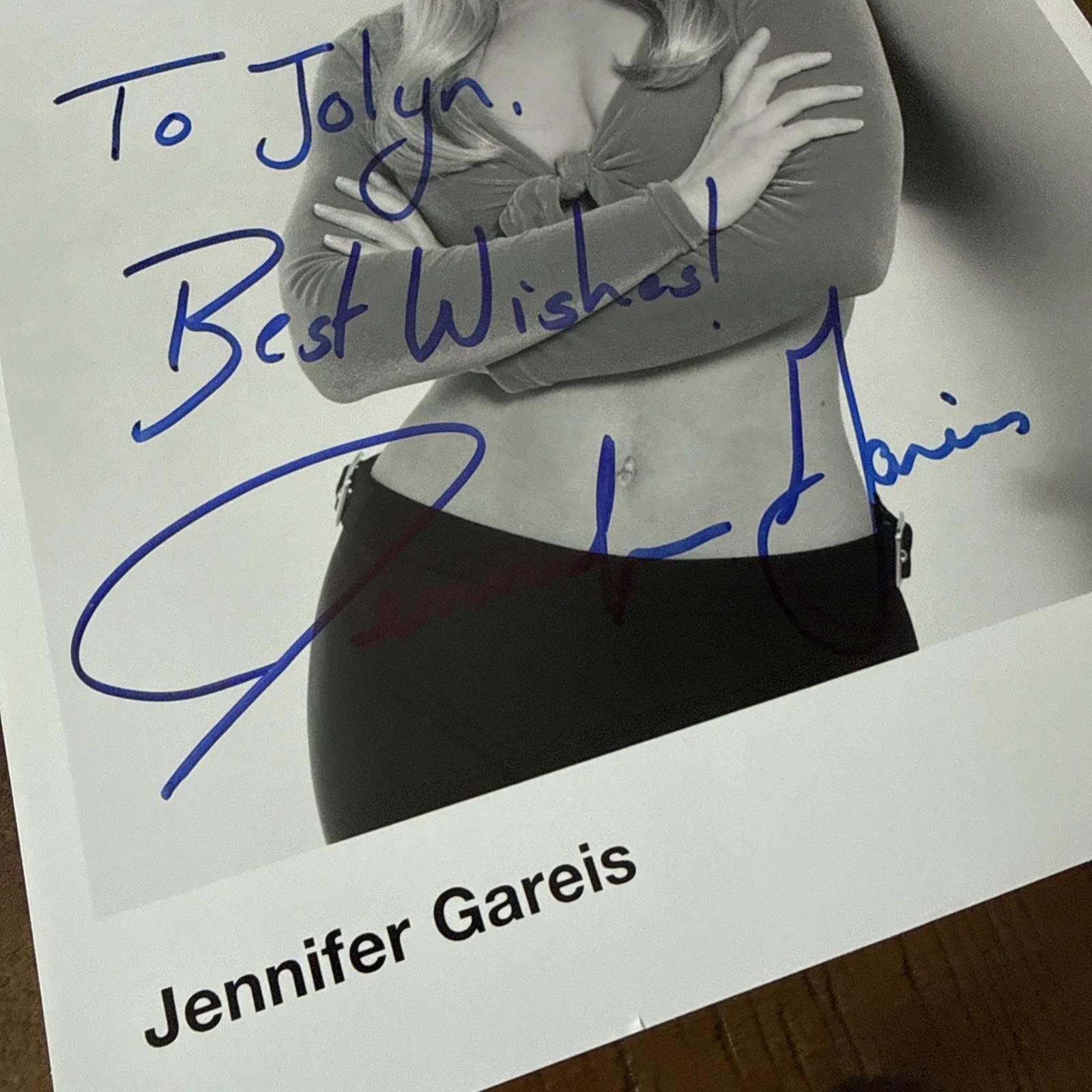 Jennifer Gareis — JENNIFER GAREIS Y&R Autograph Signed 8X10 Bold & the Beautiful Miss Congeniality, изображение 4