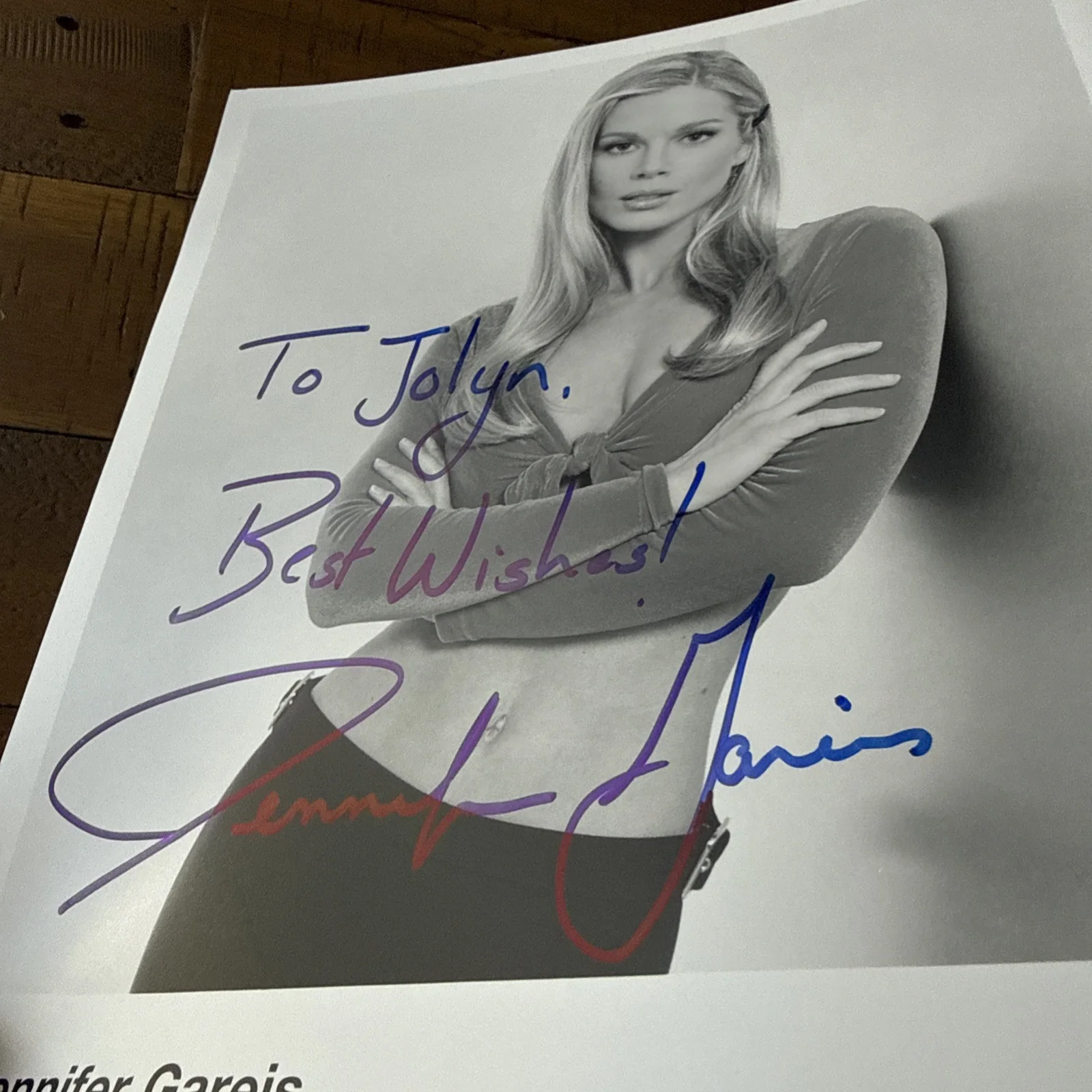 Jennifer Gareis — JENNIFER GAREIS Y&R Autograph Signed 8X10 Bold & the Beautiful Miss Congeniality, изображение 5