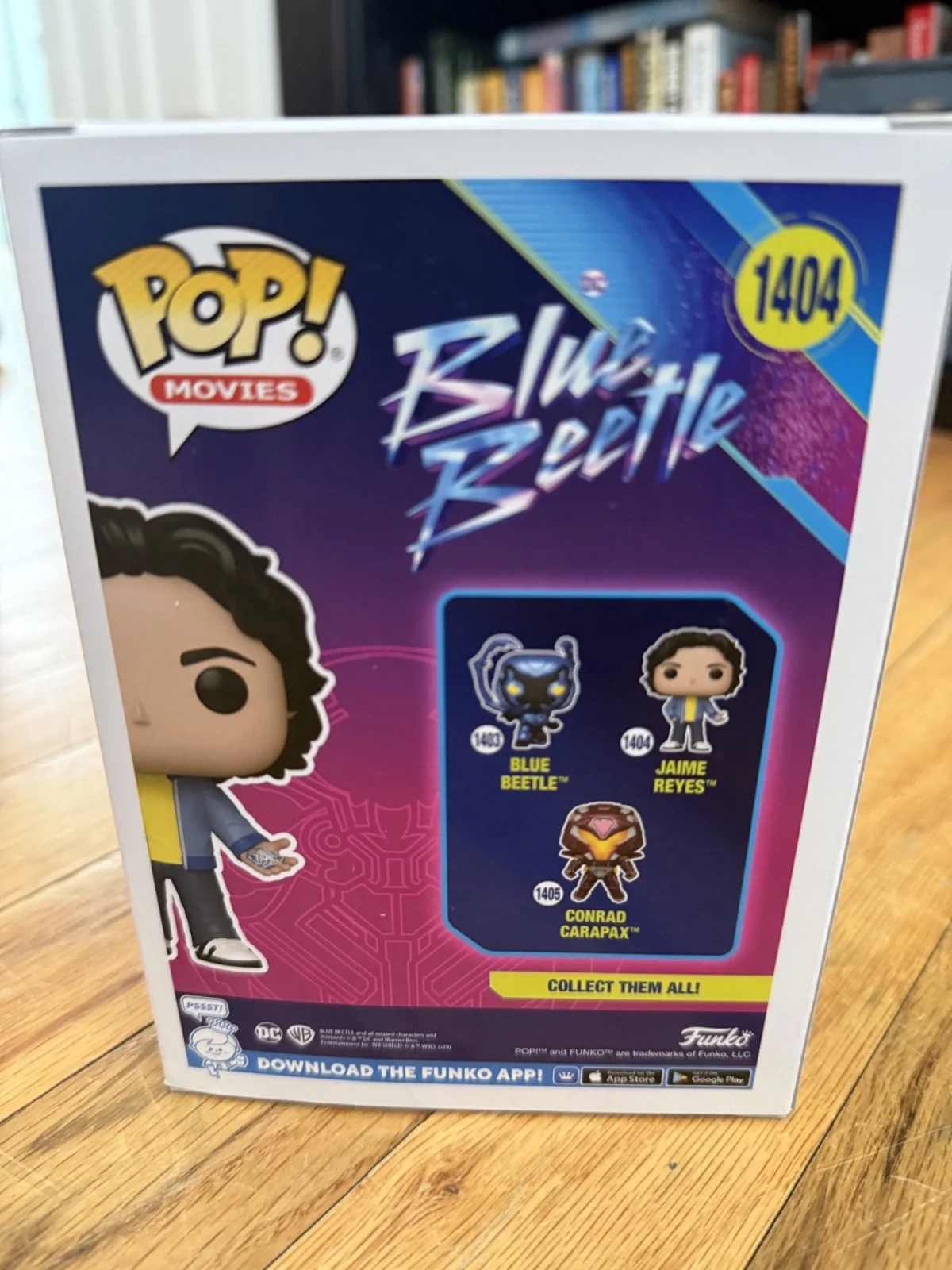 Xolo Maridueña — XOLO MARIDUENA Signed Jaime Reyes Funko Pop #1404 JSA COA Blue Beetle Autograph, изображение 4