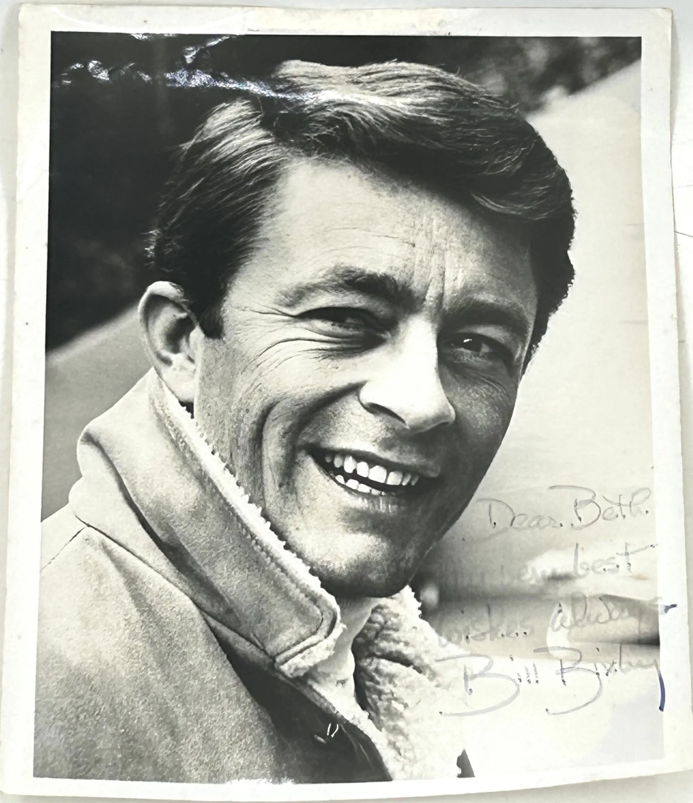 Bill Bixby — Actor BILL BIXBY Early Autographed Hand Signed Photos - THE HULK 60's - 8"x 10", изображение 2