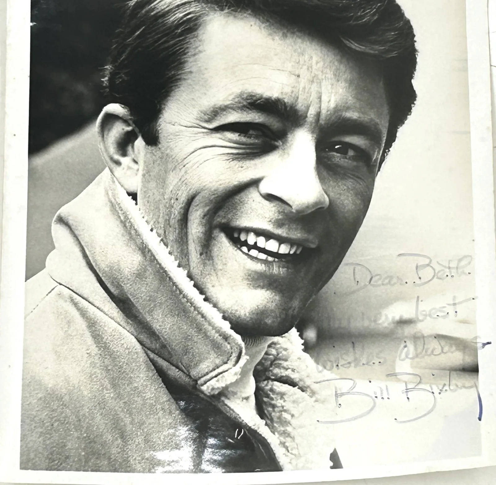 Bill Bixby — Actor BILL BIXBY Early Autographed Hand Signed Photos - THE HULK 60's - 8"x 10", изображение 4