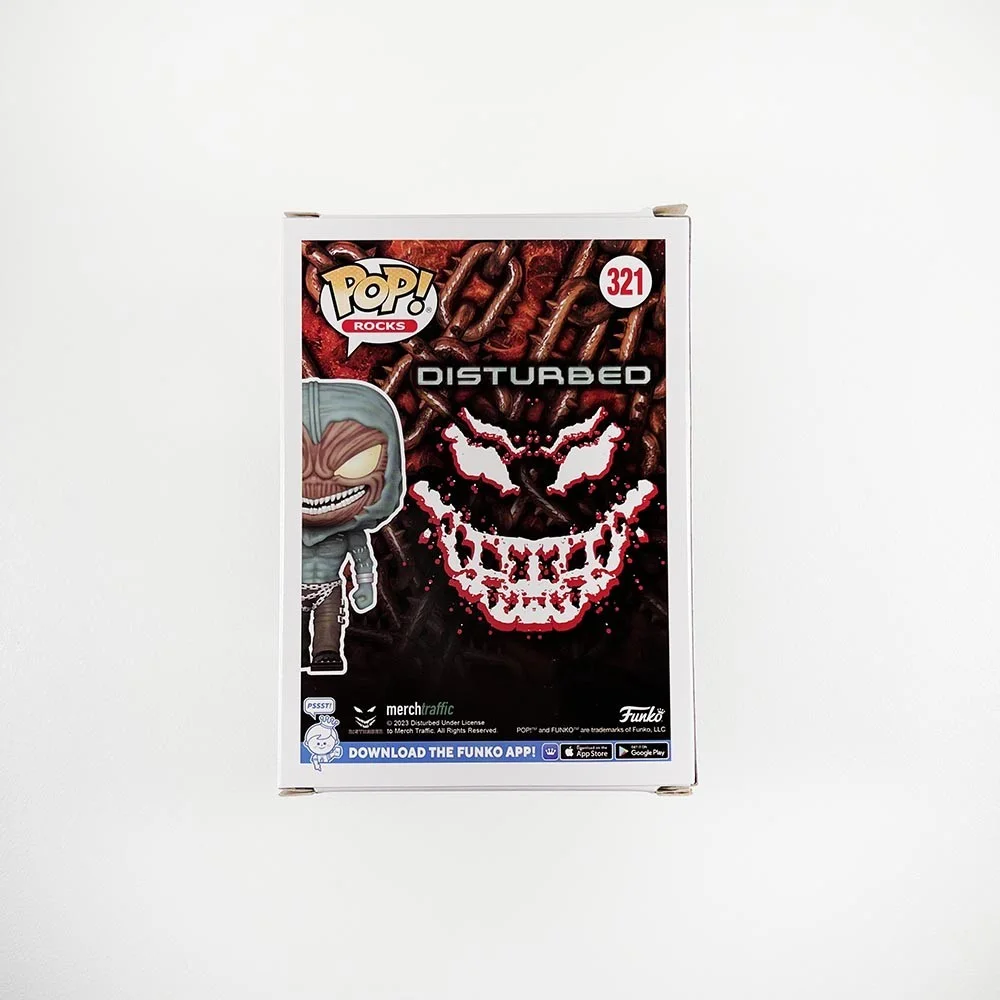 Dave Draiman Disturbed Funko Pop Hand Signed Autographed PSA/DNA, image 3