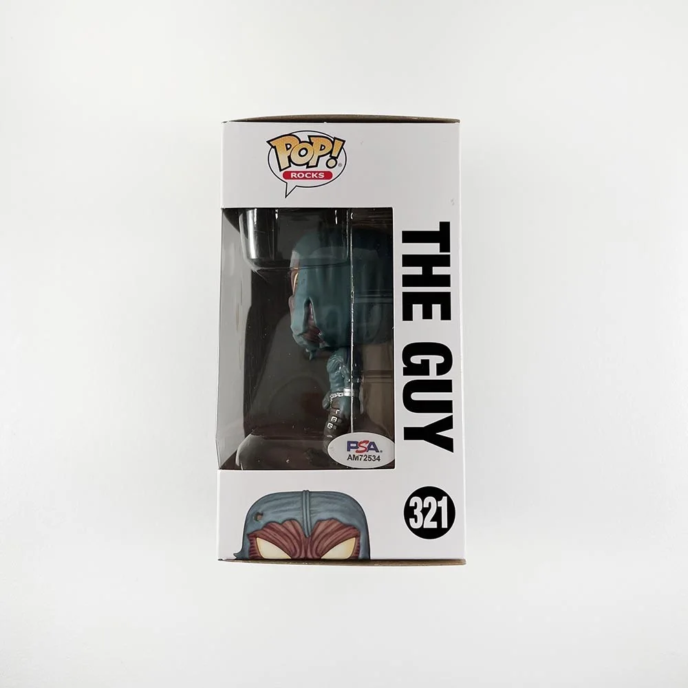 Dave Draiman Disturbed Funko Pop Hand Signed Autographed PSA/DNA, image 4