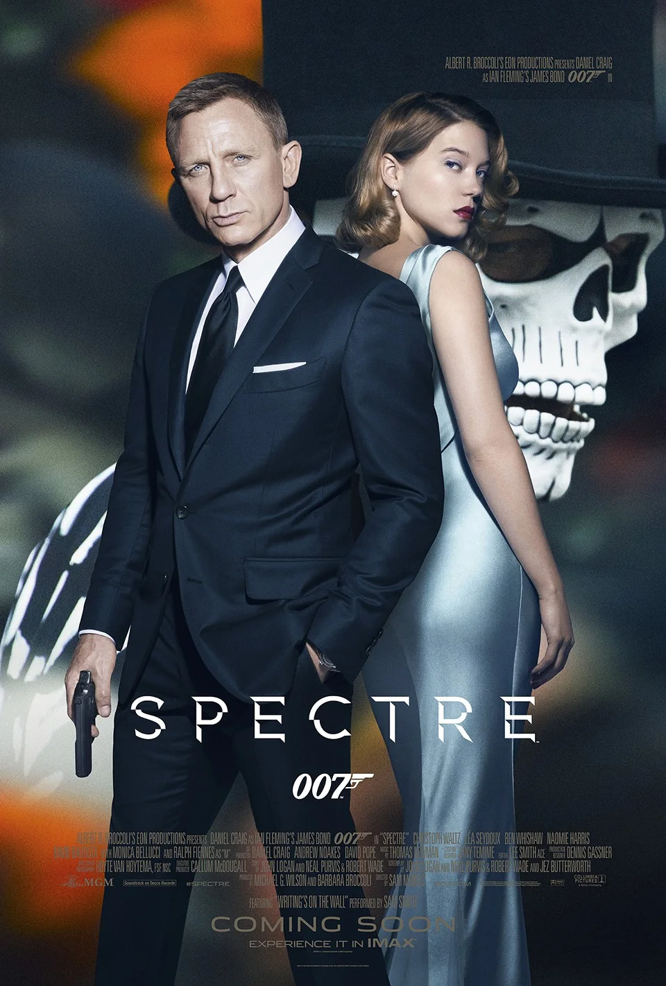 Spectre James Bond 35mm Film Cell strip very Rare var_e, image 2