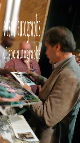 Willem Dafoe, Oliver Stone — Willem Dafoe & Oliver Stone signed Platoon 8x10 photo.Exact Proof. Oscar Winner, image 2