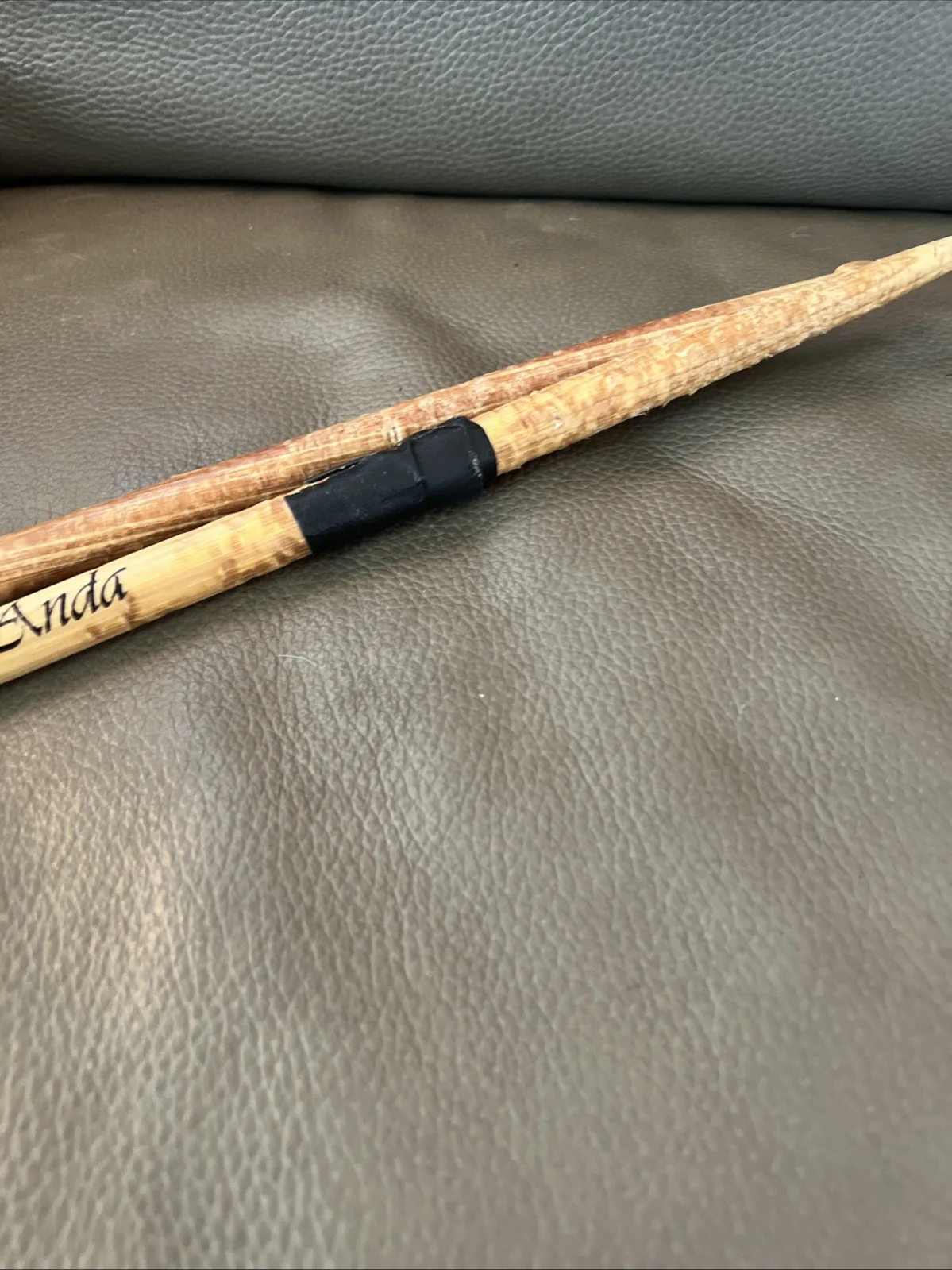Jimmy D Anda AUTHENTIC DRUMSTICK - Las Vegas Bullet Boys Signed, image 2