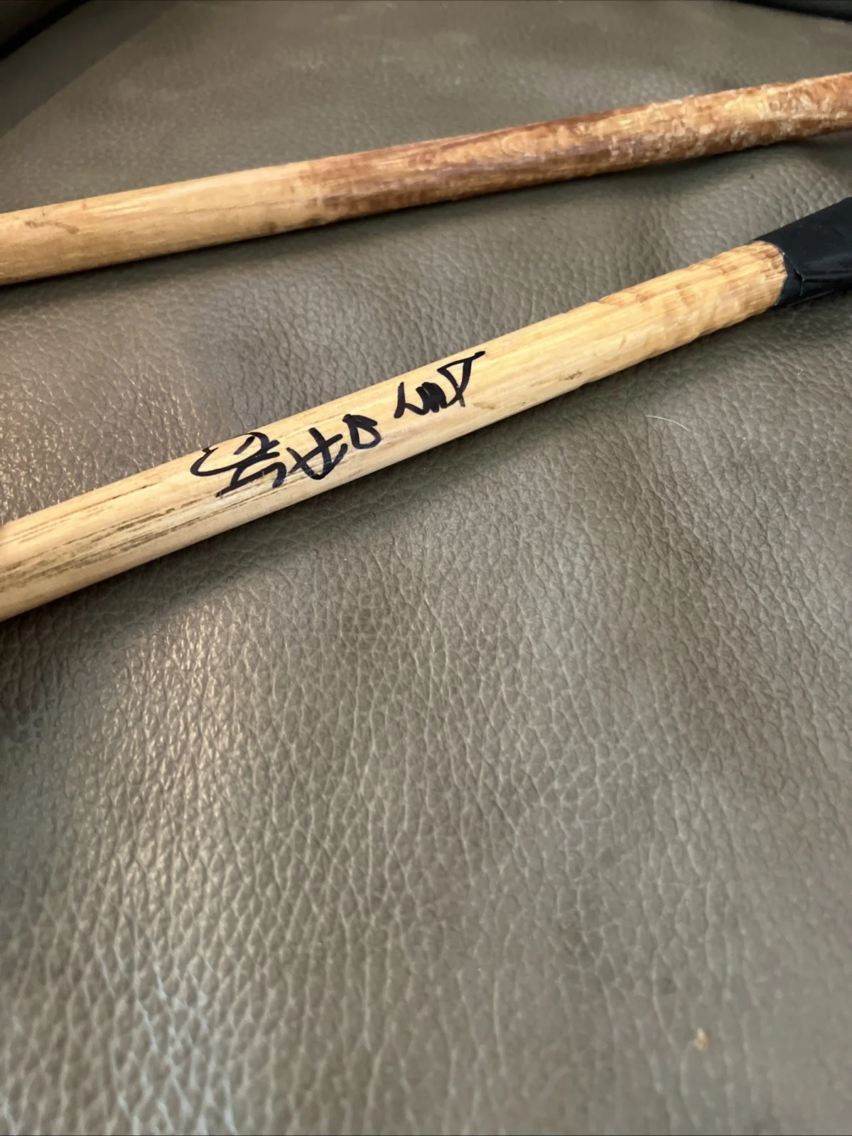 Jimmy D Anda AUTHENTIC DRUMSTICK - Las Vegas Bullet Boys Signed, image 3