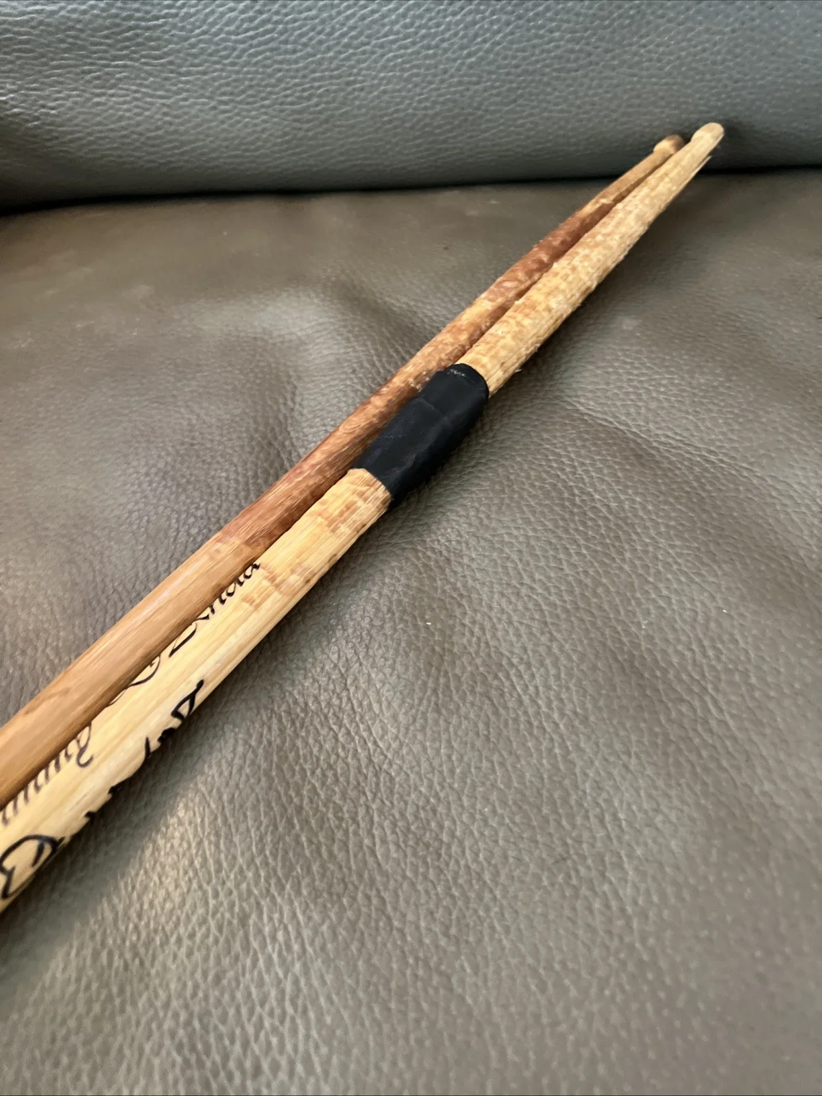 Jimmy D Anda AUTHENTIC DRUMSTICK - Las Vegas Bullet Boys Signed, image 4