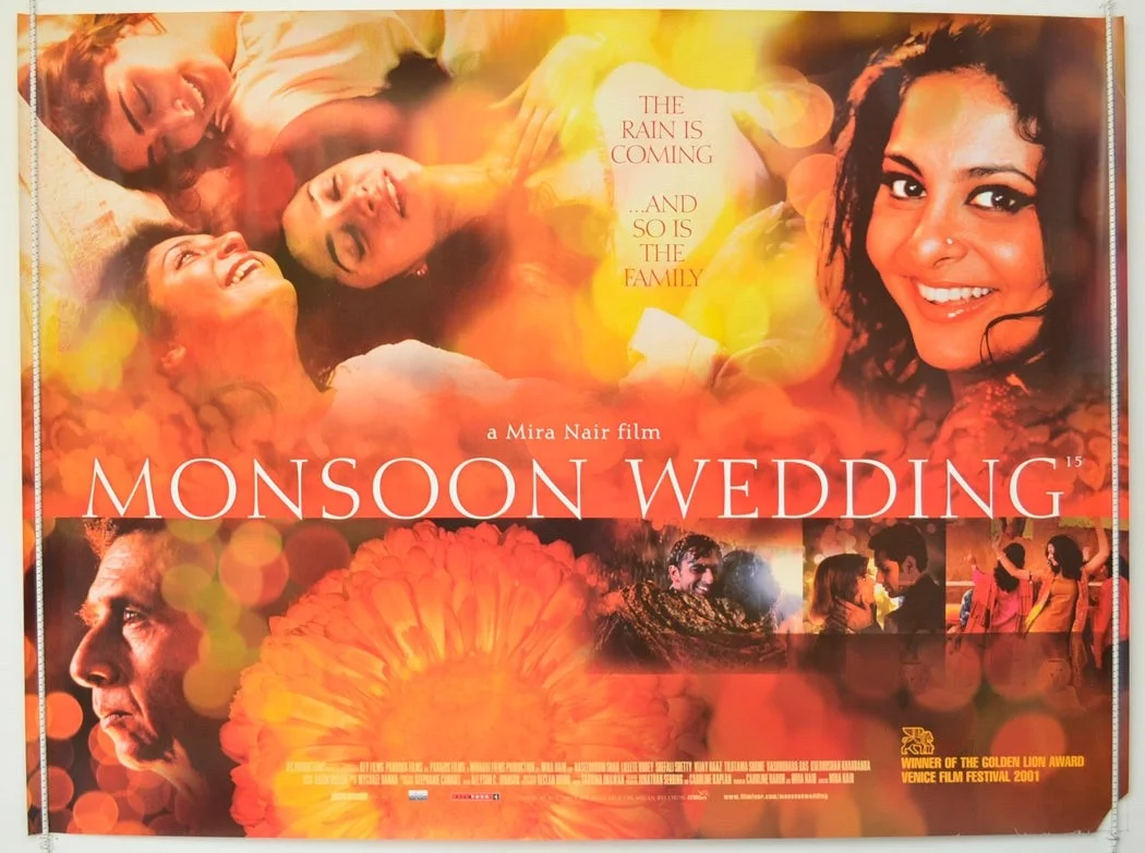 MONSOON WEDDING - Double Sided Authentic & Original Quad Cinema Poster 40x30, image 2