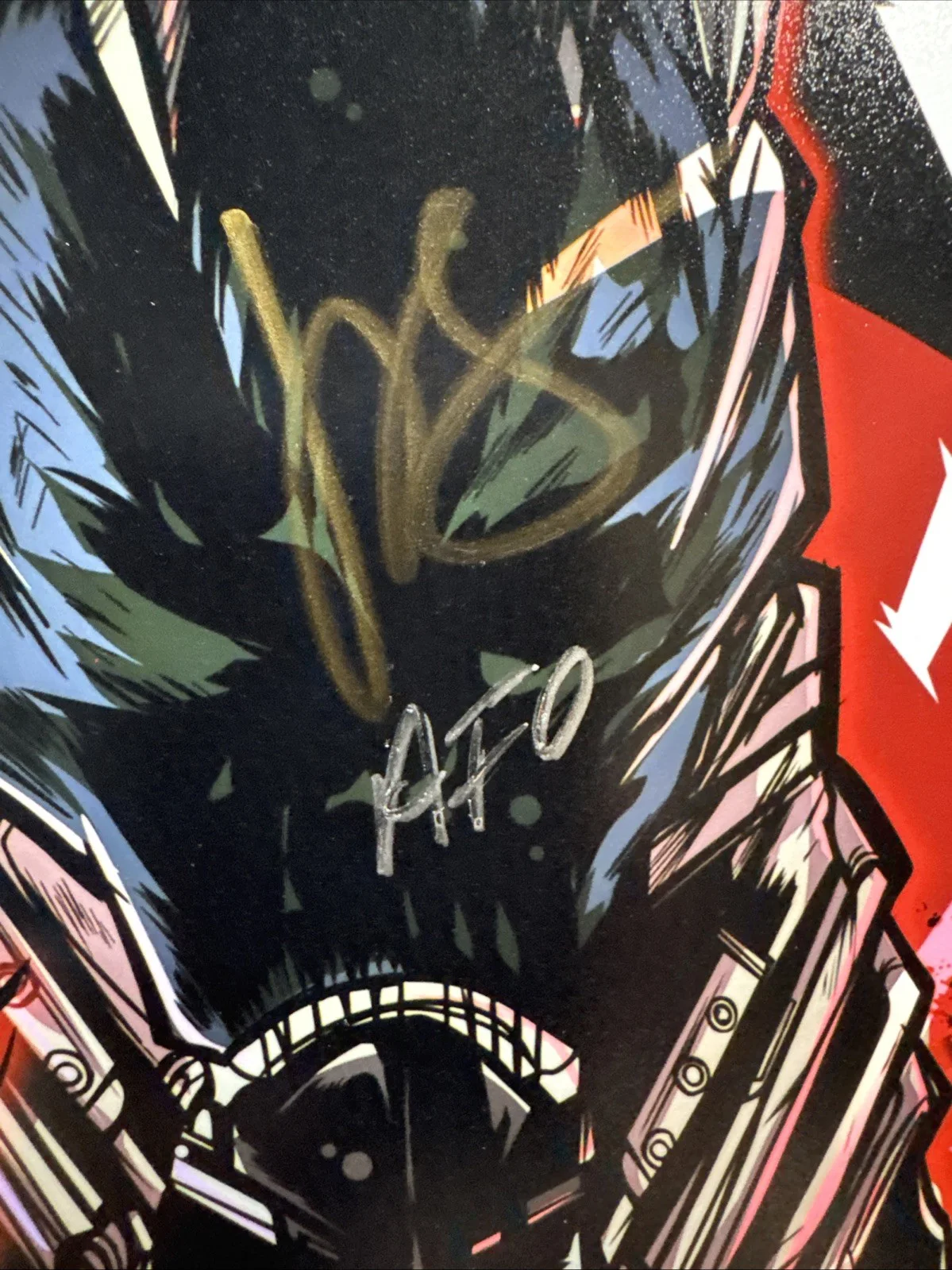 JOHN SWASEY — JOHN SWASEY SIGNED 8X10 PHOTO ALL FOR ONE MY HERO ACADEMIA MAS CERTIFIED, изображение 2