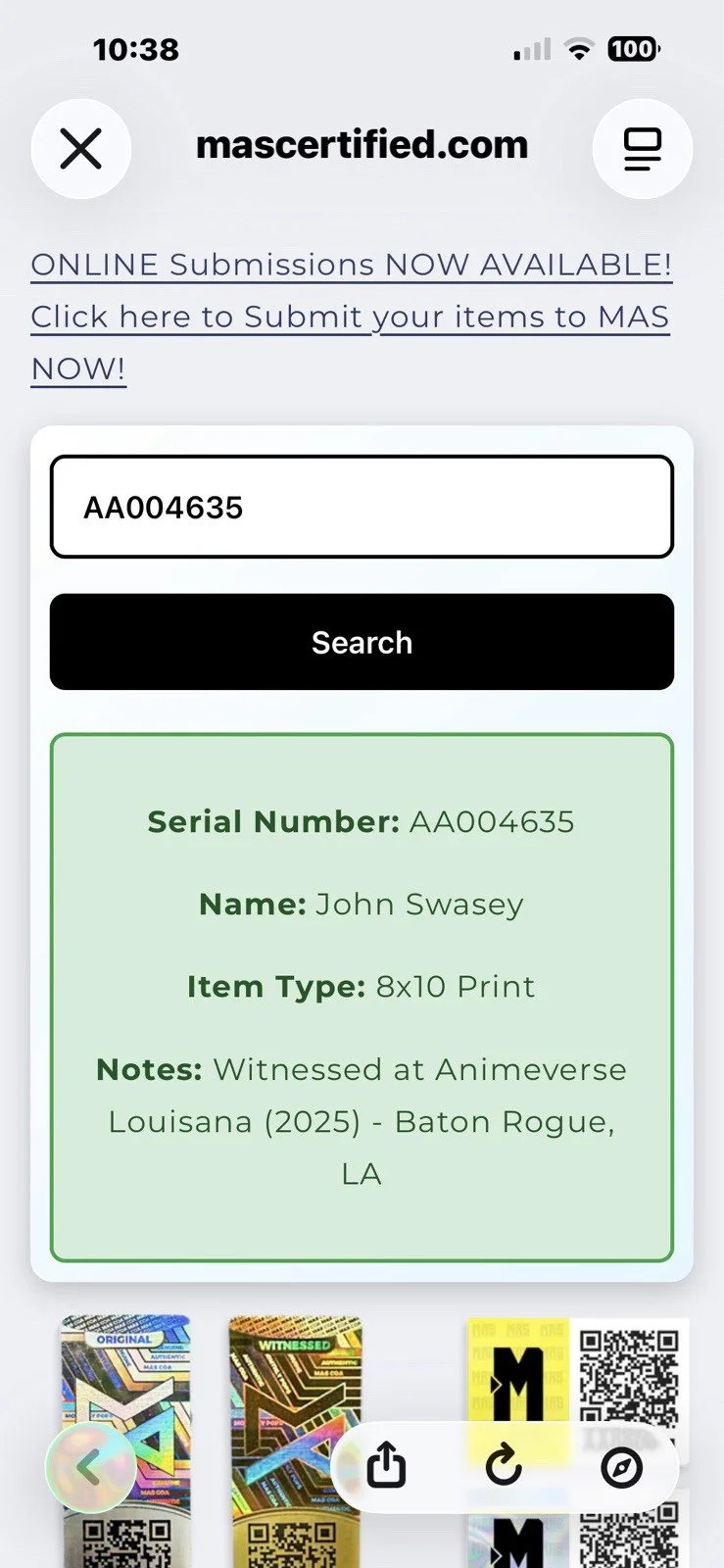 JOHN SWASEY — JOHN SWASEY SIGNED 8X10 PHOTO ALL FOR ONE MY HERO ACADEMIA MAS CERTIFIED, изображение 4