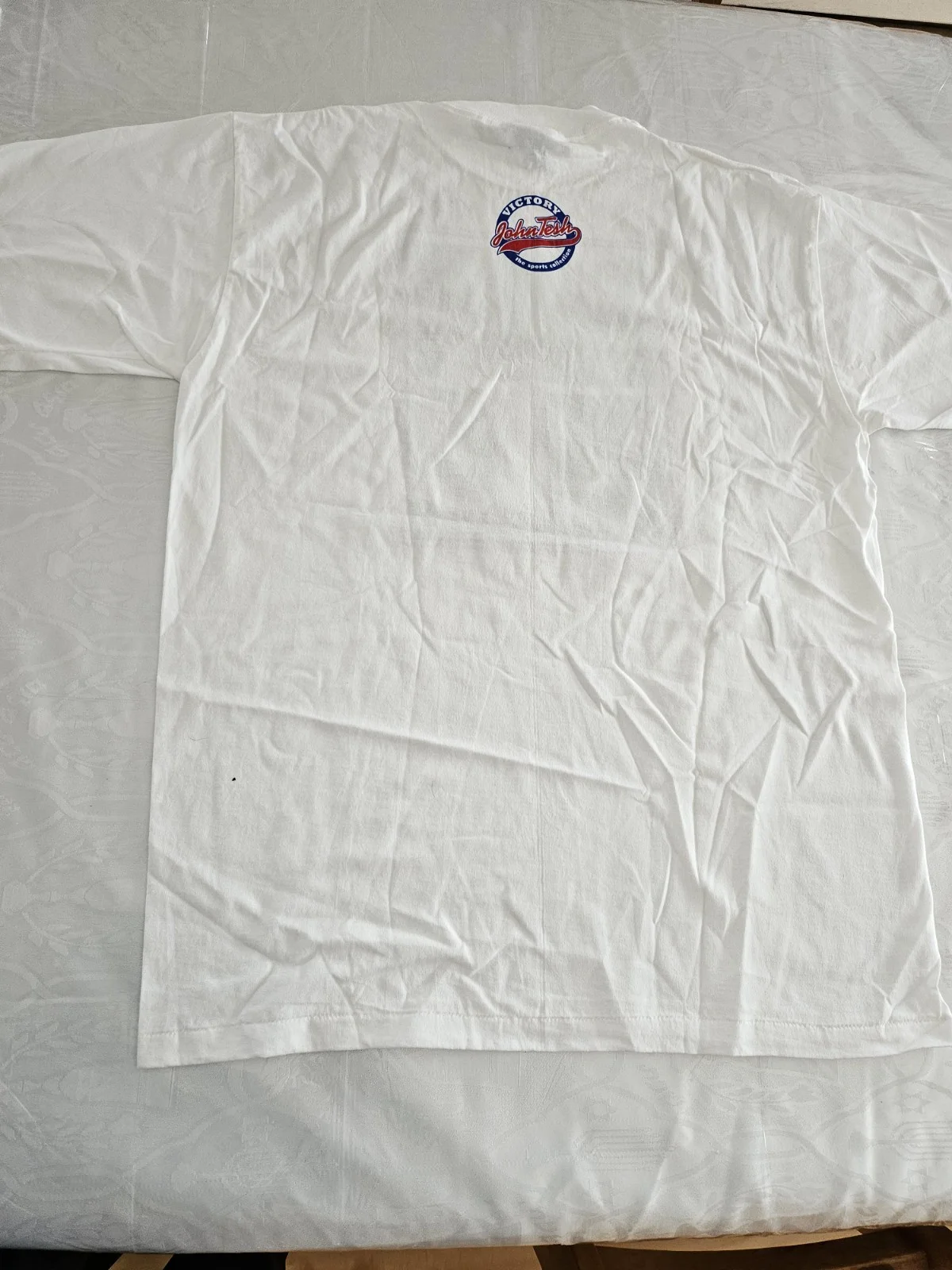 BRAND NEW John Tesh Victory Tour Signed Autographed at event XL NEW White Shirt, изображение 5
