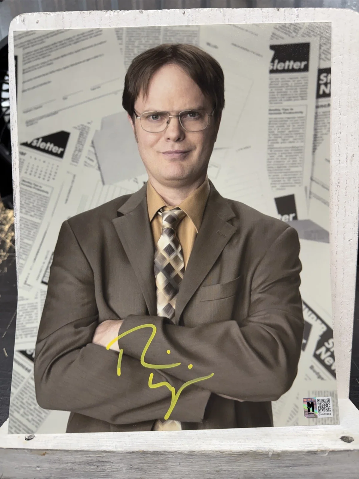 Rainn Wilson — Rainn Wilson Signed Autographed 8x10 Photo Dwight Schrute The Office MAS COA