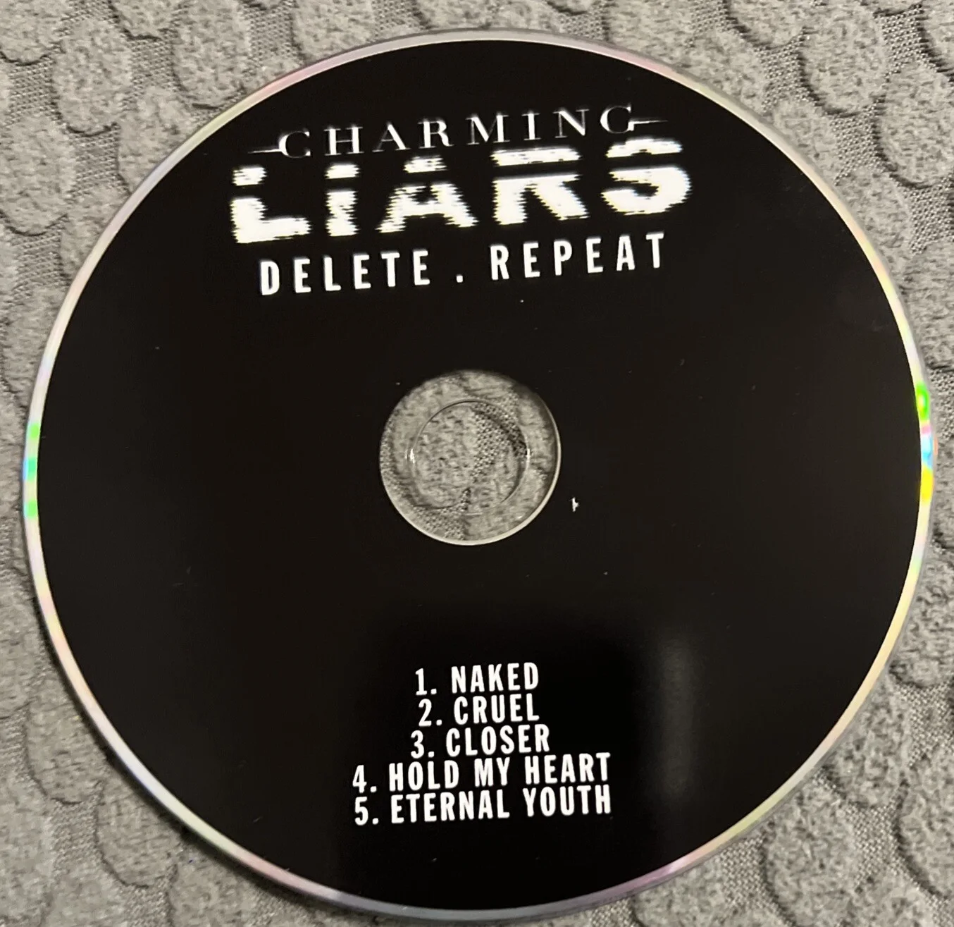 Charming Liars Signed Autographed 12:31 CD Y, image 3