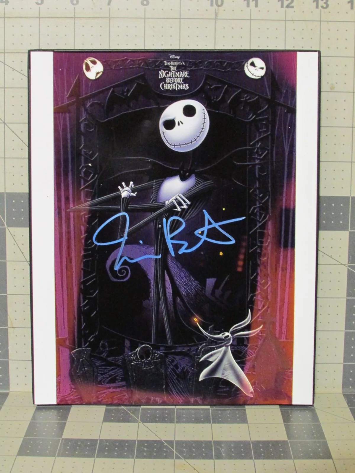 Tim Burton — Tim Burton Autograph Signature Signed Autographed 8x10 Photo COA, FREE SHIP / 48, изображение 2