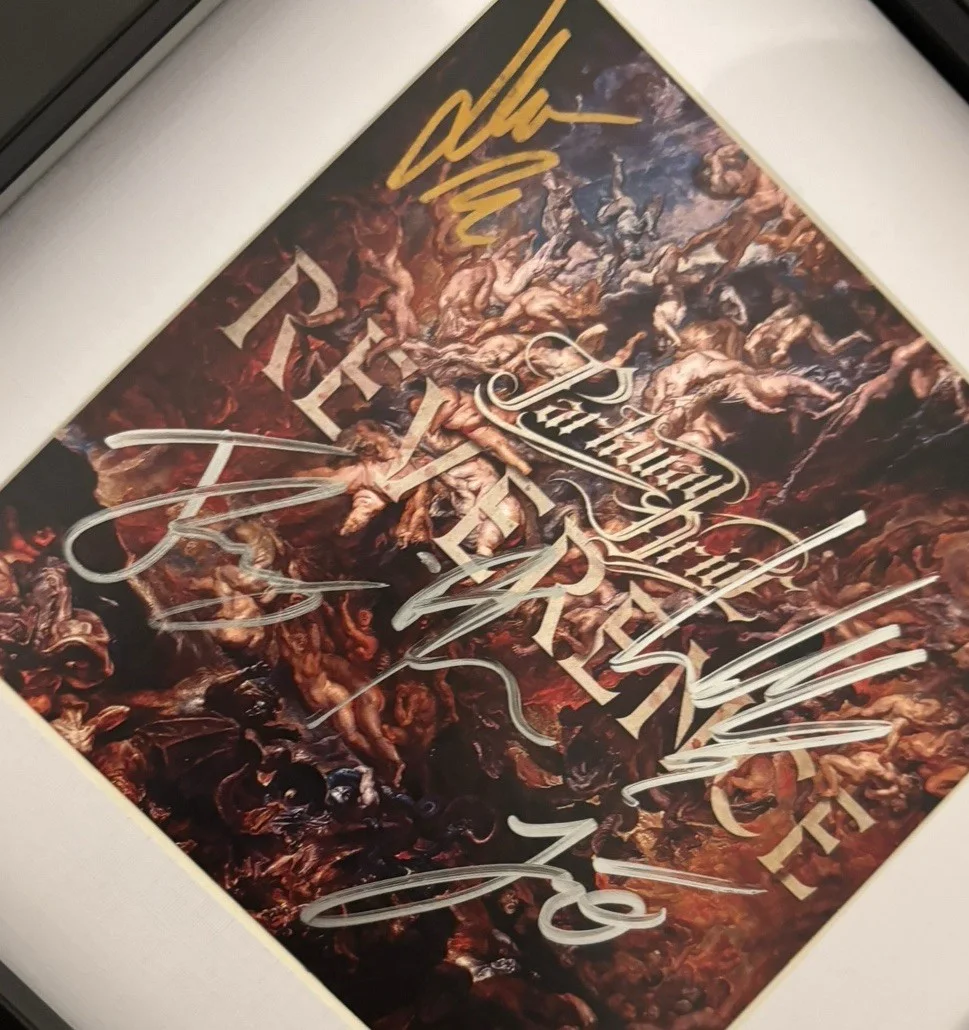 PARKWAY DRIVE SIGNED AUTOGRAPH REVERANCE FRAMED & MATTED CD WINSTON MCCALL +4, image 4