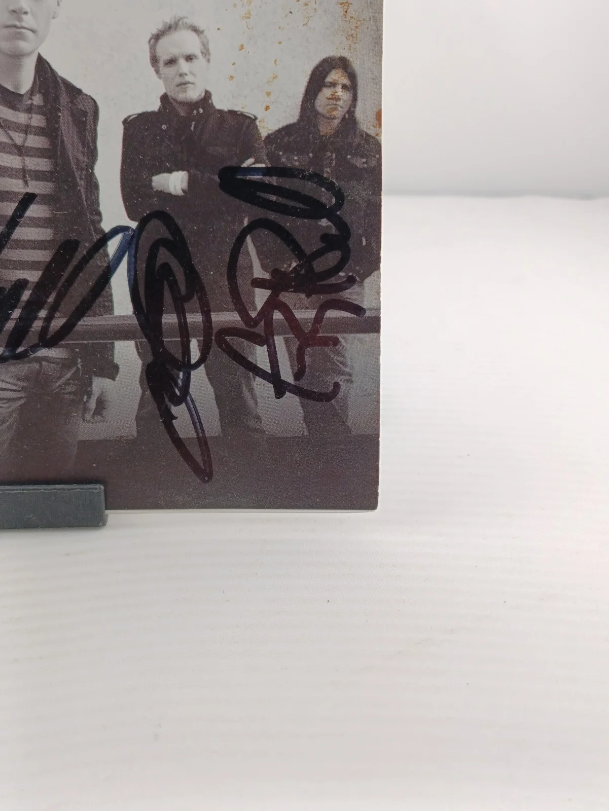 3 Doors Down "Self-Titled" CD Insert Autographed Signed Band Brad Arnold 2008, image 5