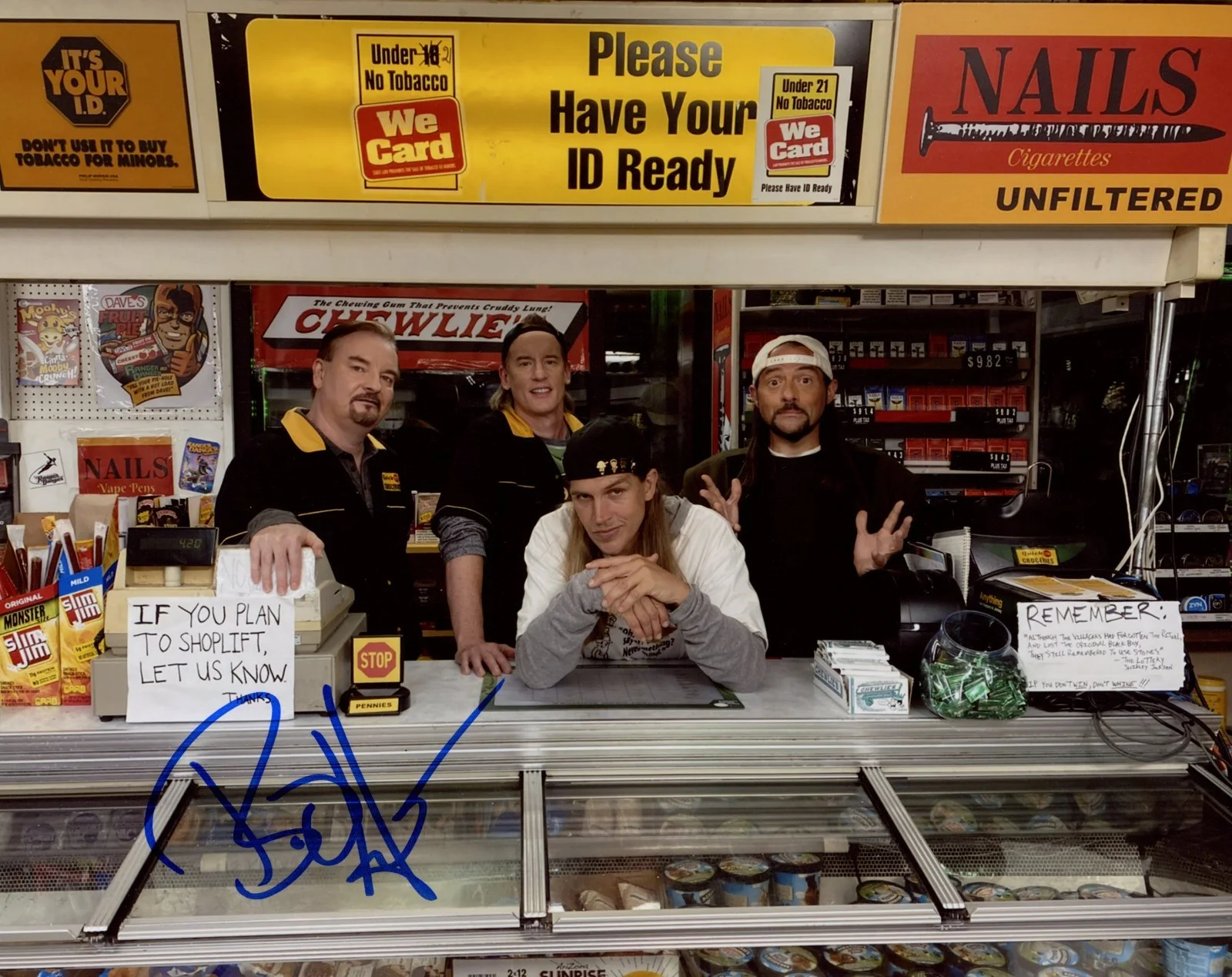 Brian O'Halloran — Brian O'Halloran Clerks 8x10 Signed Photo JSA Certified Autograph