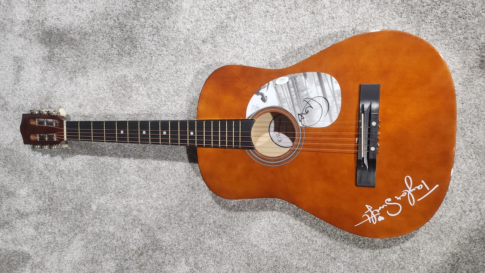 Taylor Swift Autographed Acoustic Guitar, image 4
