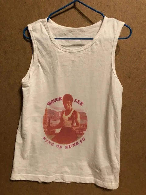 Bruce Lee T-shirt Transfer Vintage, image 3