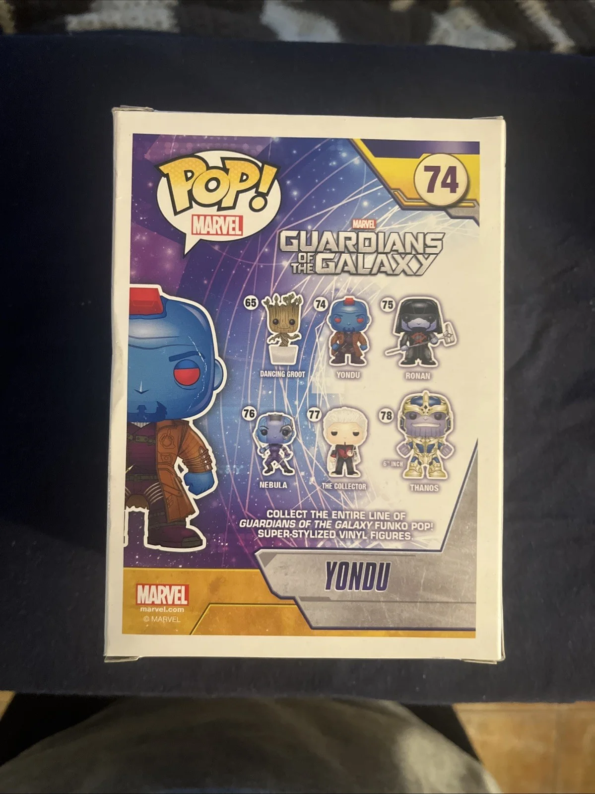 Yondu Funko Pop #74 Signed by Michael Rooker (Without COA), image 2