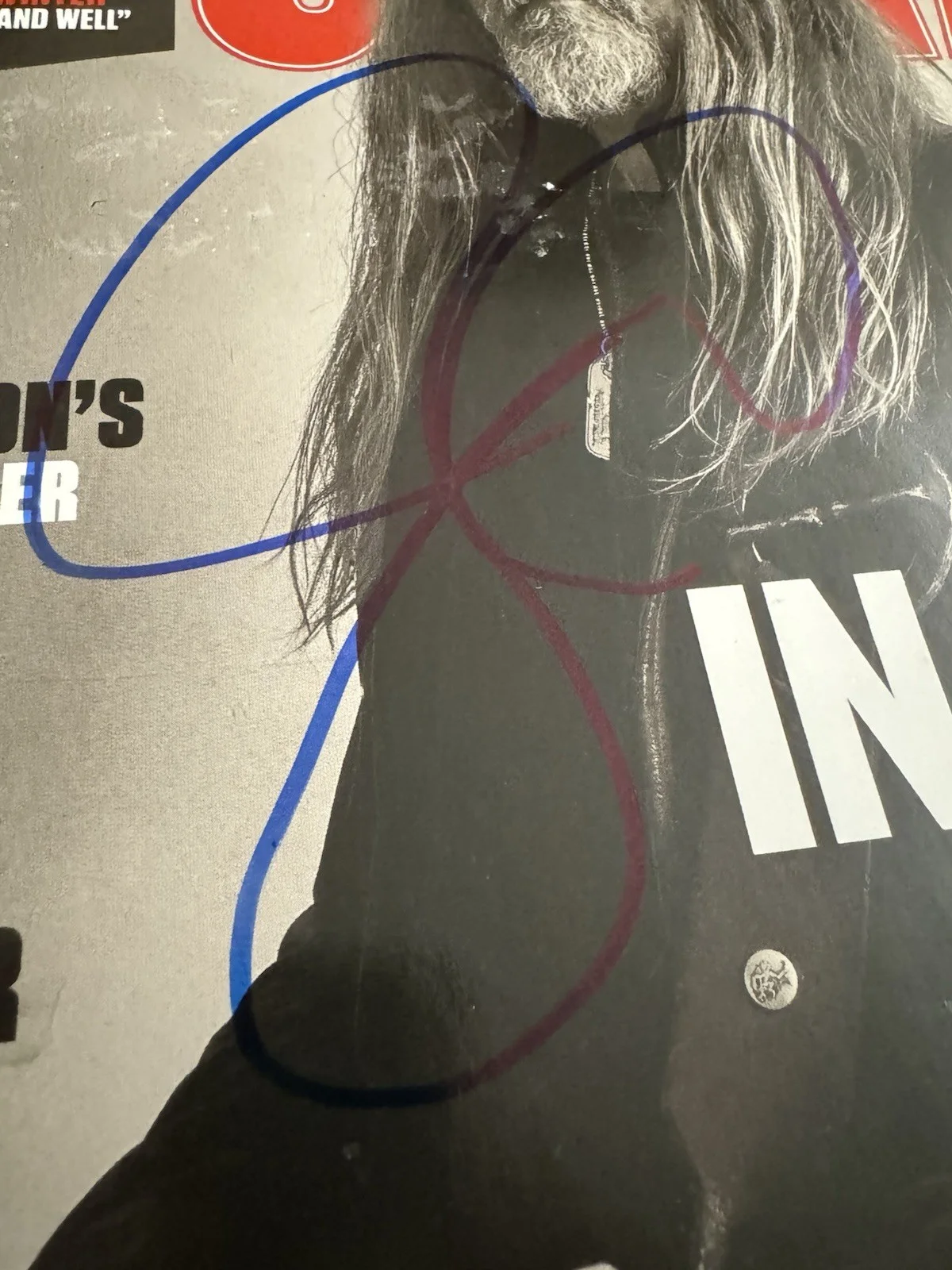 Signed In Person Dave Grohl 2018 Magazine, image 2
