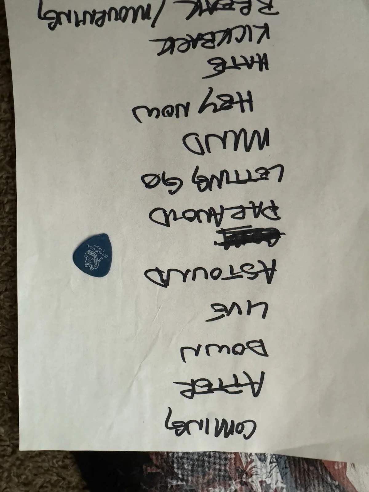 Tantric Merch Lot Signed, image 2