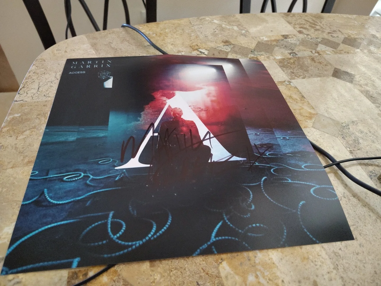 Martin Garrix Signed Big Poster Dj Techno, image 3