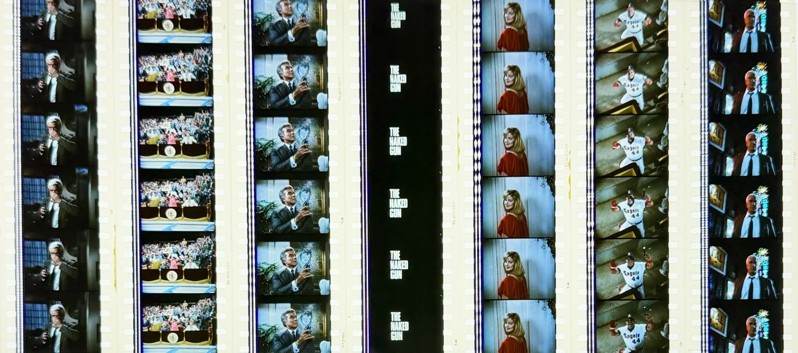 The Naked Gun (1988) Very Rare Unmounted Genuine 35mm Film Cells, изображение 3