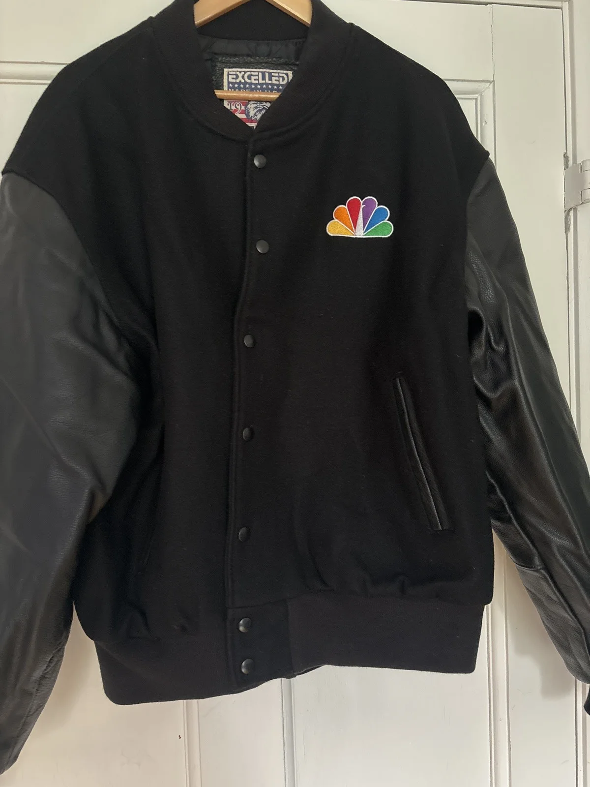 Vintage Rare NBC Heroes Series TV Promo Embroidered Varsity Jacket, изображение 2