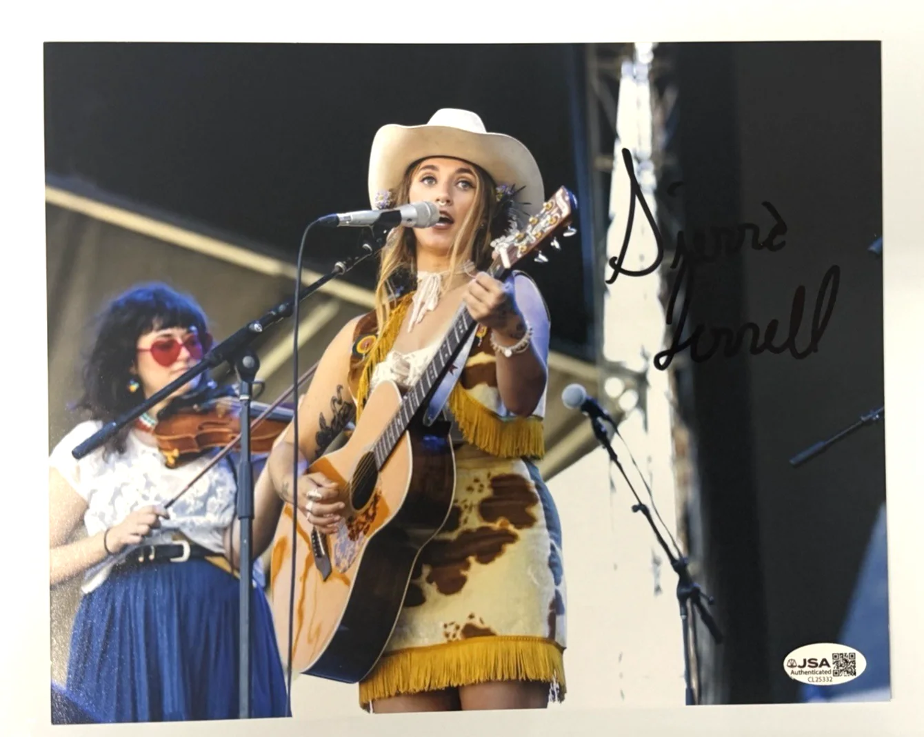 Sierra Ferrell Signed 8x10 Photo Autographed JSA COA Authentic Country Folk, image 2