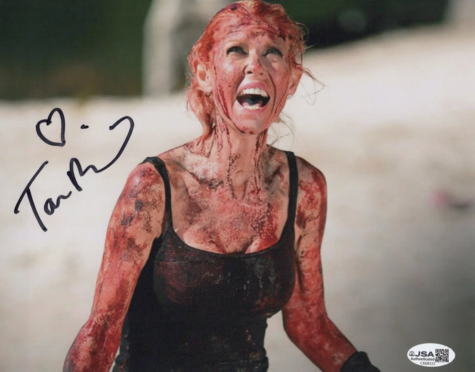 Tara Reid — Sharknado 8x10 photo of April signed by Tara Reid JSA COA